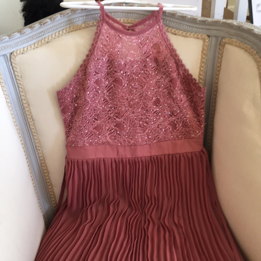 Girls Sequin Hearts Party Dress